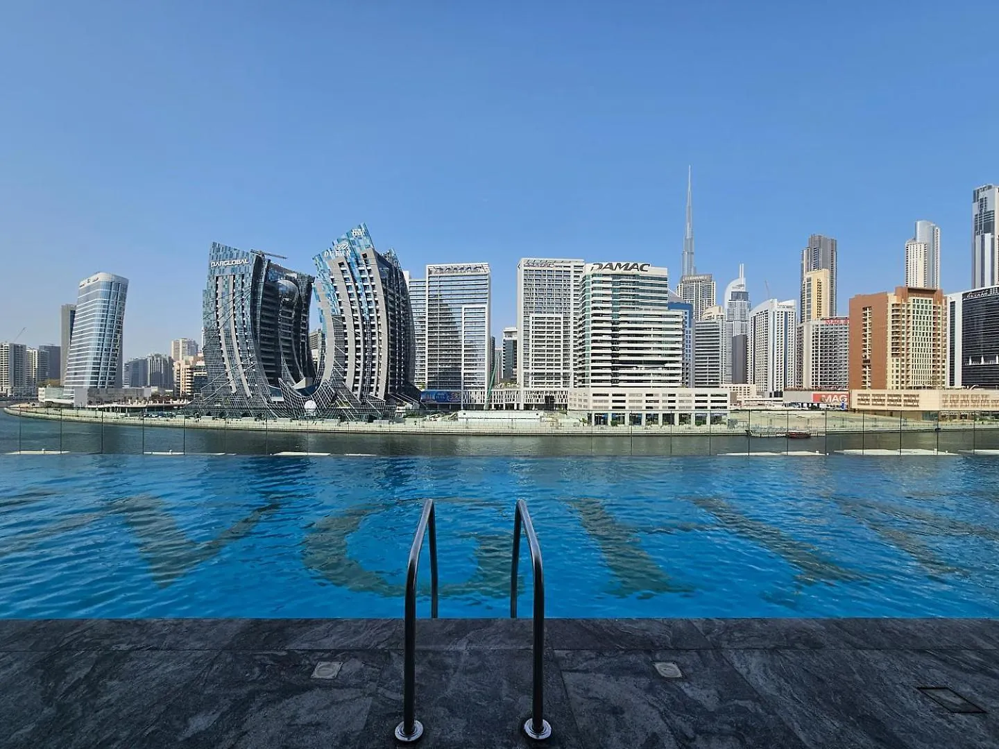 Business Bay Studio Binghatti Canal With Terrace Dubai Apartment
